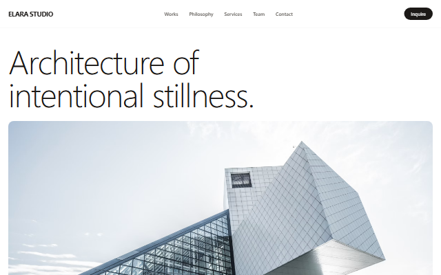 Architecture Firm template preview