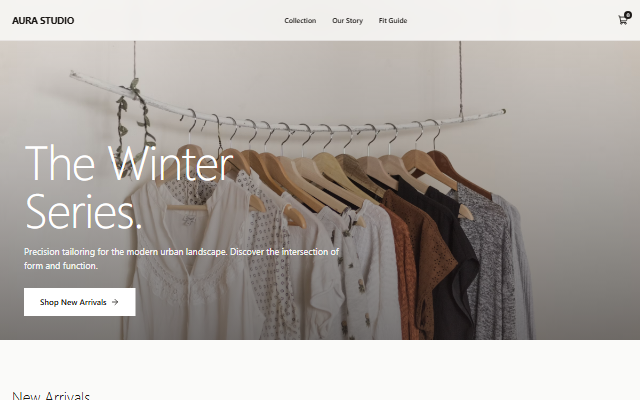 Fashion Brand template preview