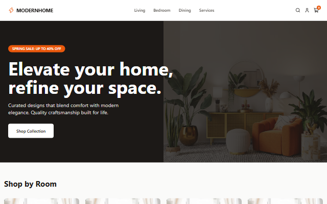 Furniture Store template preview